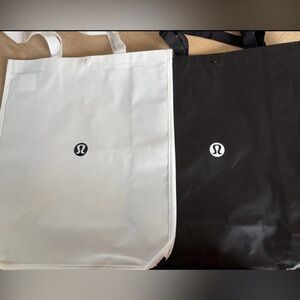 Lululemon large reusable shopping bags totes NEW Tote Bags
